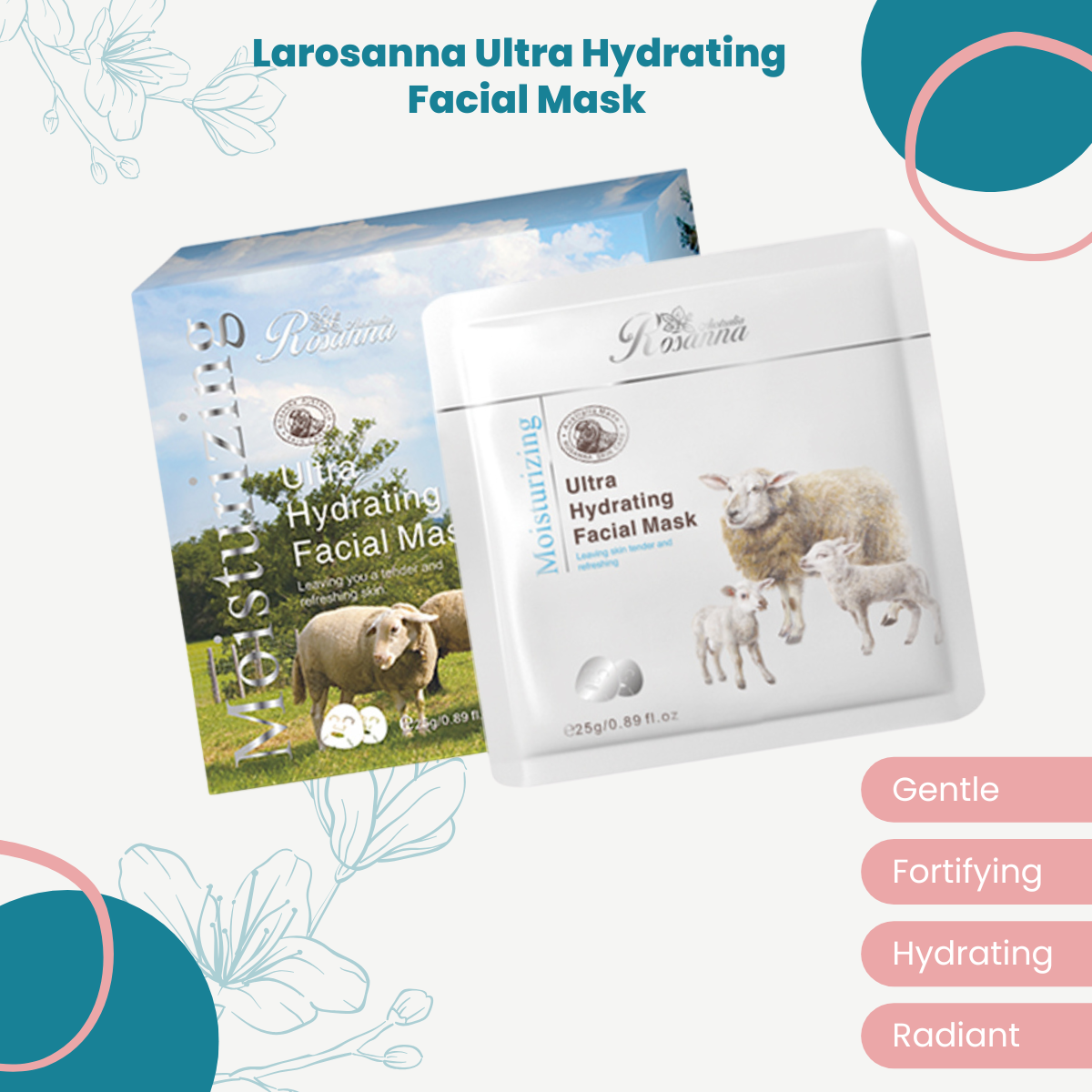 Larosanna Ultra Hydrating  Facial Mask